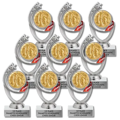 Nine PSCL individual trophies